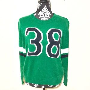Green Crew Neck Sweater